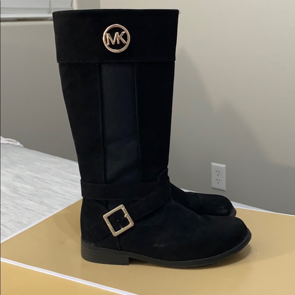 Size 13 - Michael Kors faux suede boots